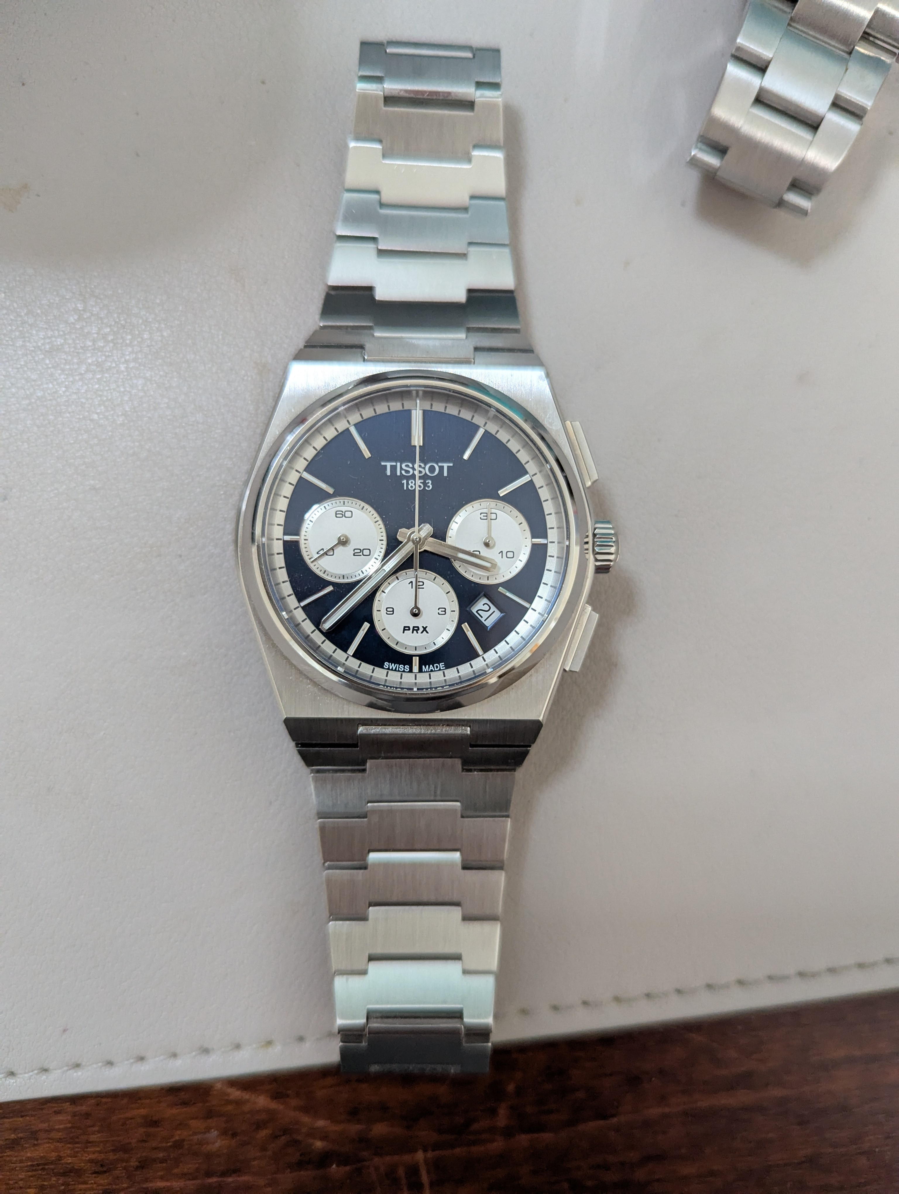 Tissot PRX Chronograph - Blue