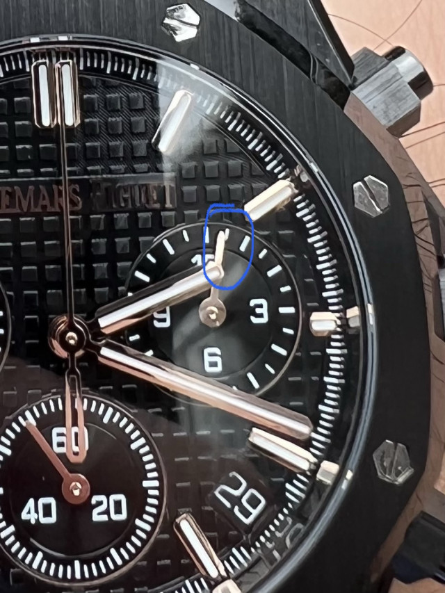 APS 26240 Creeping Chrono Hand 2