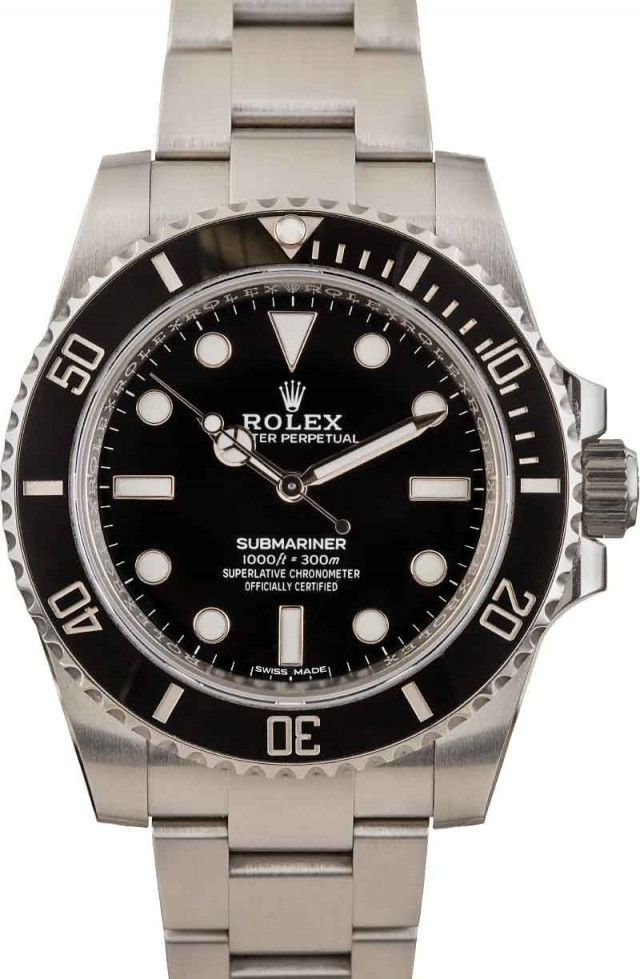 zUsed Rolex Submariner 114060 Ceramic SKU155997
