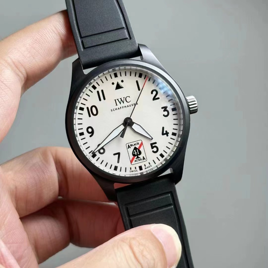 Iwc black discount