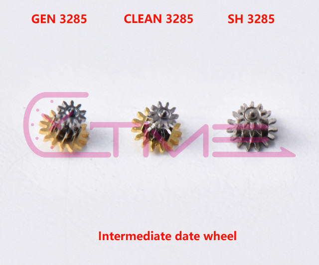 Intermediate date wheel
