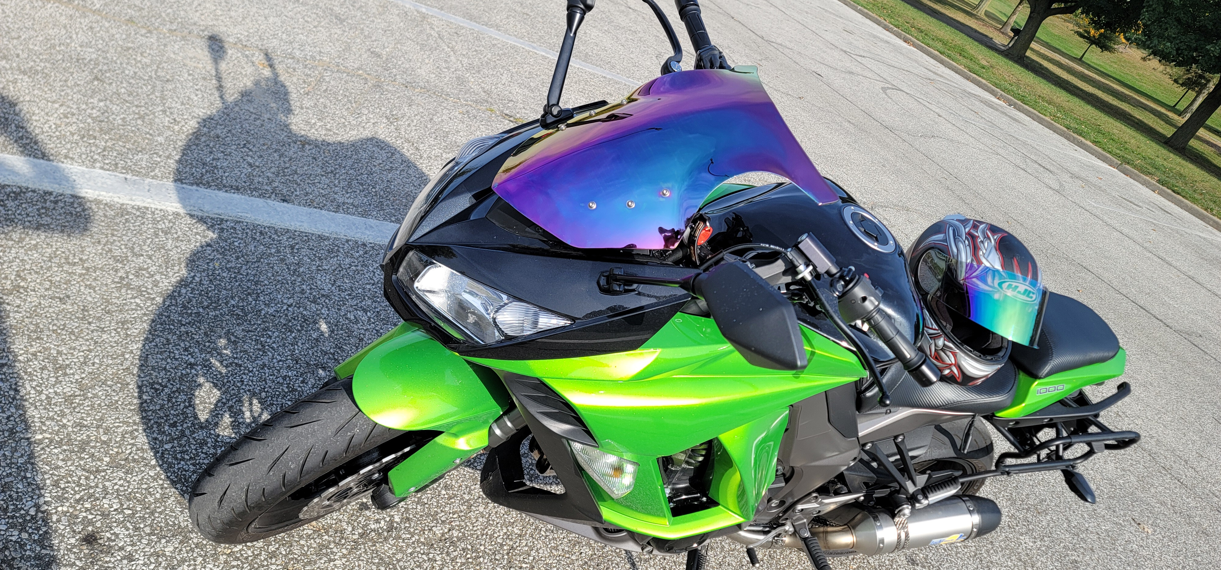 New windscreen | Kawasaki Ninja 1000 Forum