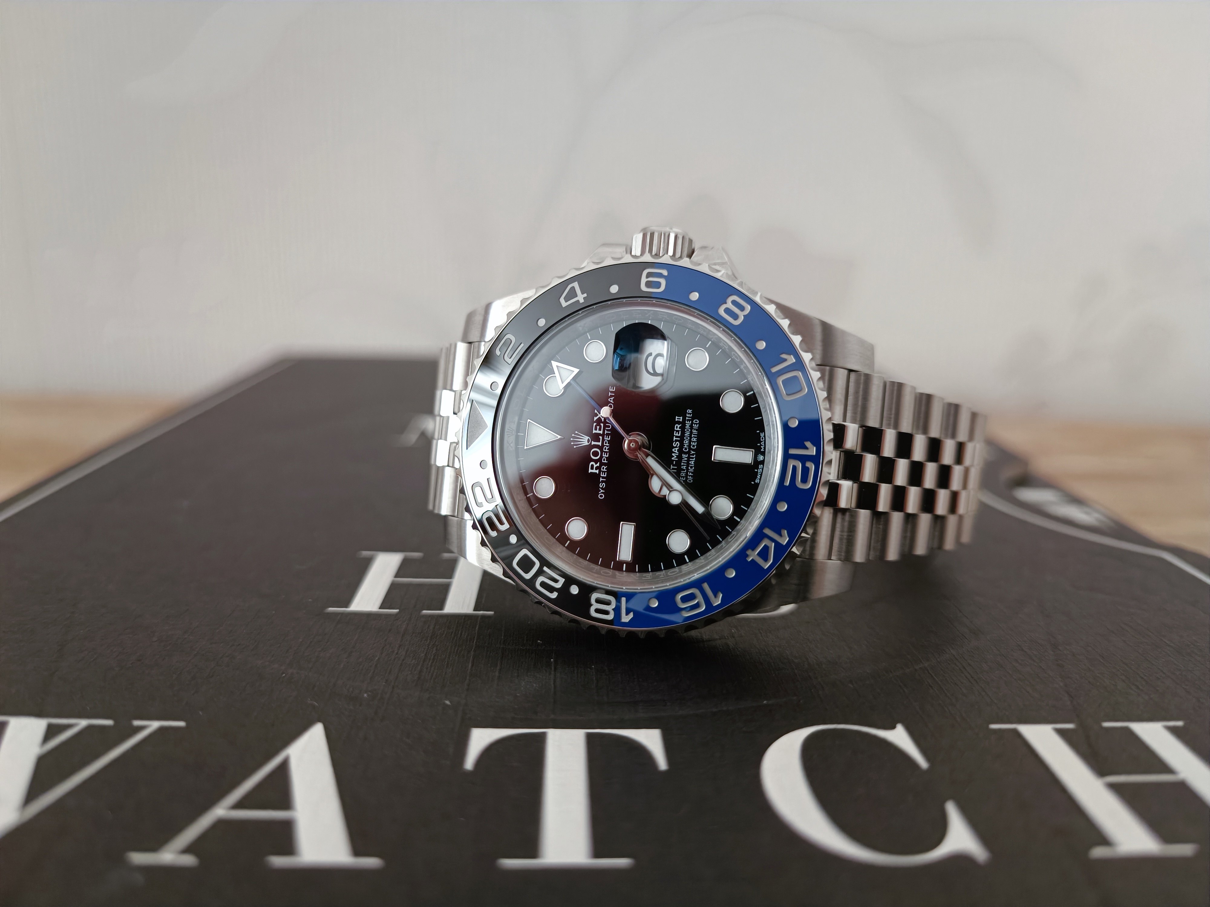 SOLD] - EU C&R CF V3 GMT master 2 126710 Batgirl | Replica Watch Info