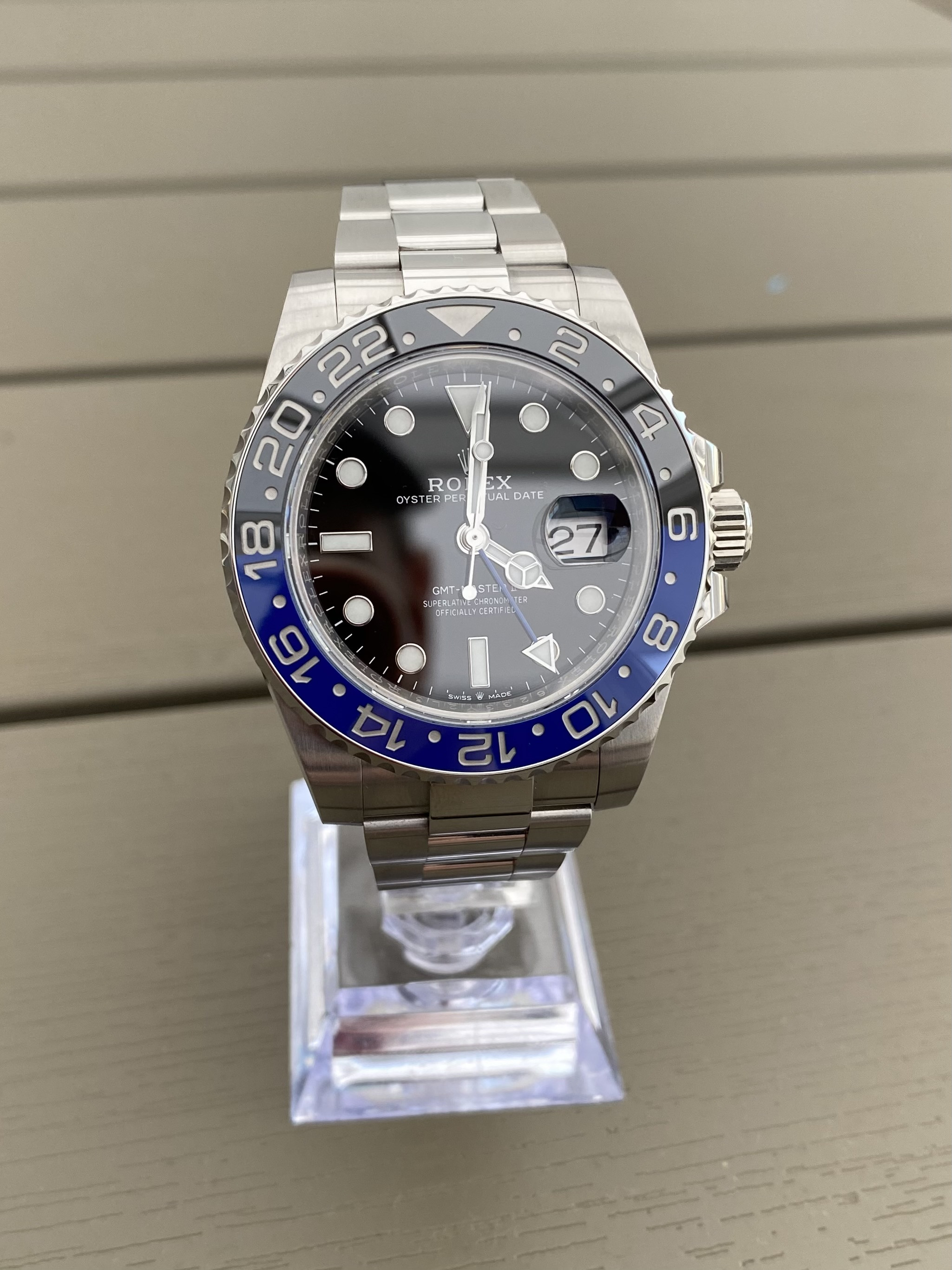 SOLD] - EU) CLEAN BATMAN V2 126710BLNR GMT MASTER II (VR3186