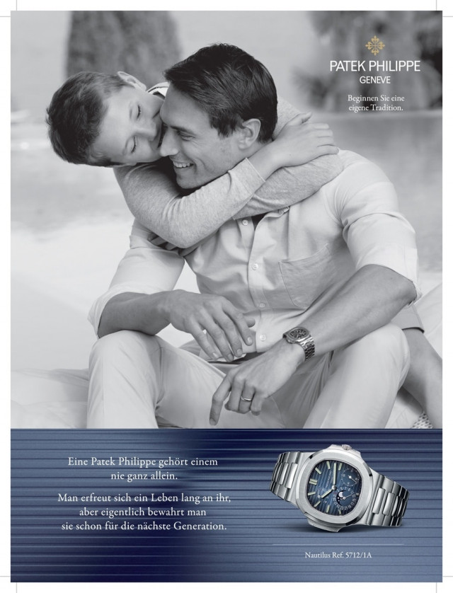 Anzeigenmotiv von Patek Philippe