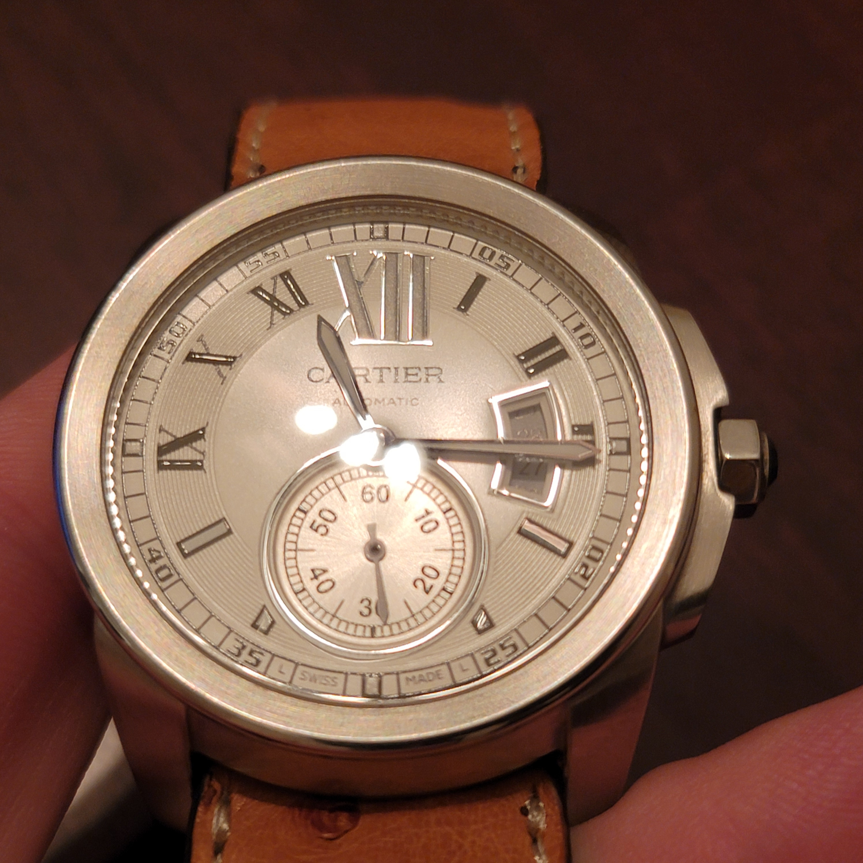 Calibre de cartier 3299 automatic outlet replica