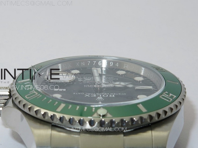 submariner 41mm 126610 lv kermit 904l steel clean 1 1 best edition vr3235
