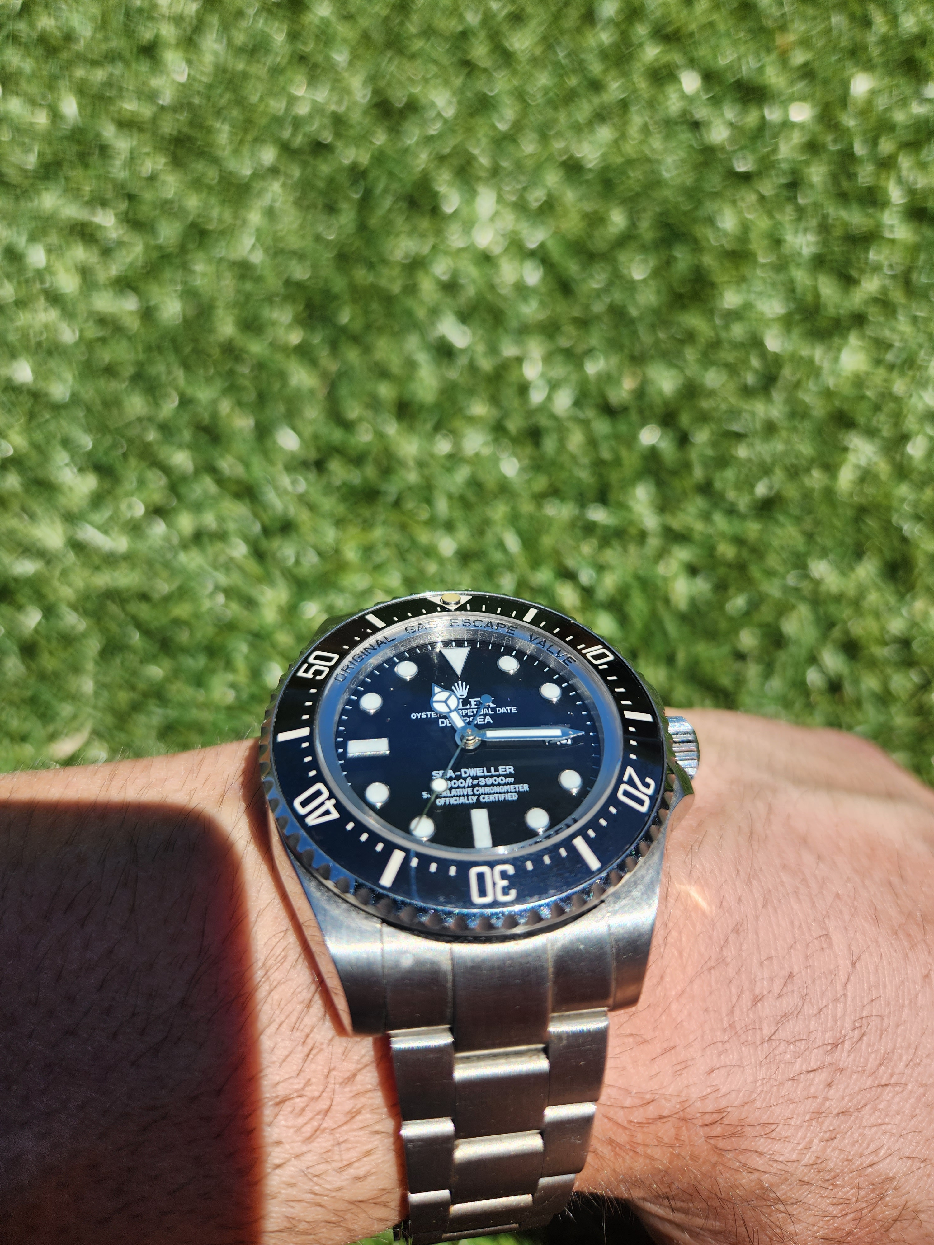 Rolex Deepsea Sea-Dweller DSSD 116660 D-Blue Dial In Steel bracelet replica  watch - Replica Magic Watch