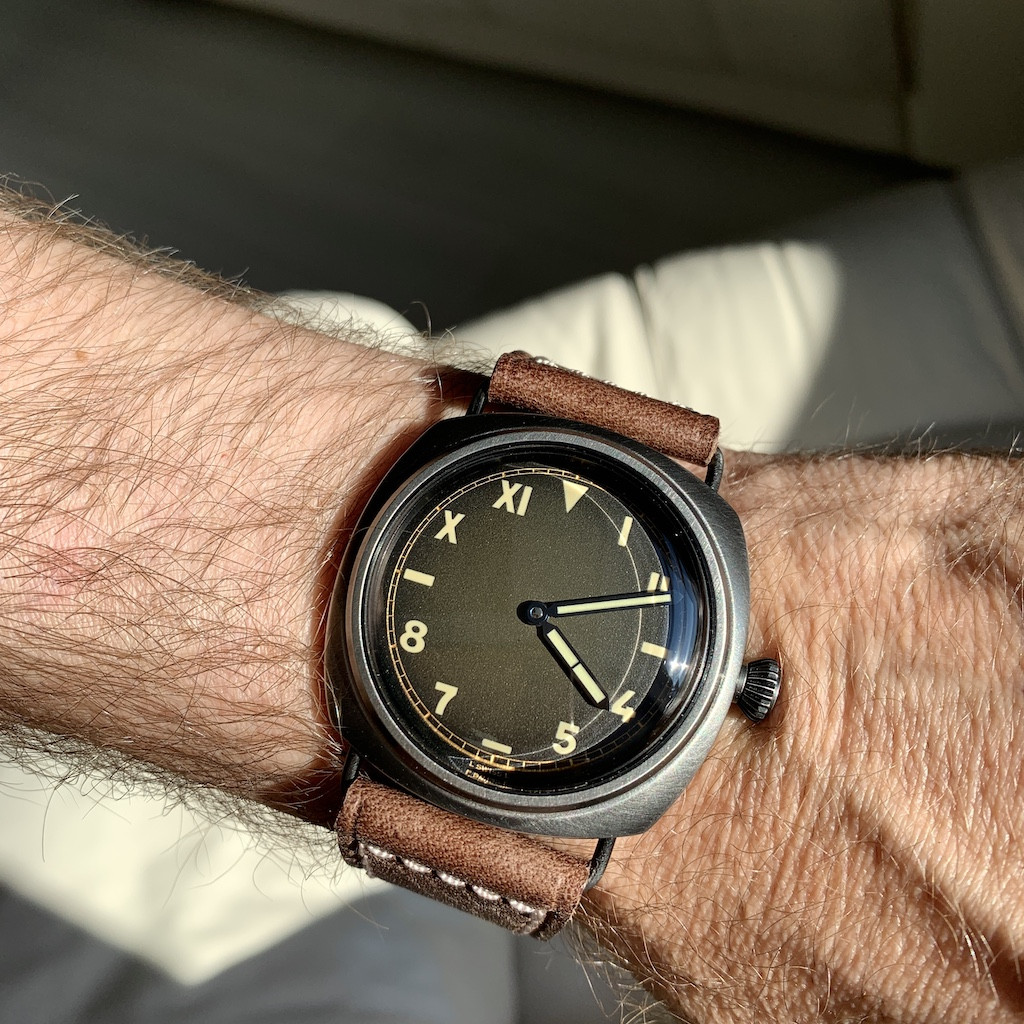 PAM 1349 California 45mm hand finished PVD Replica Watch Info