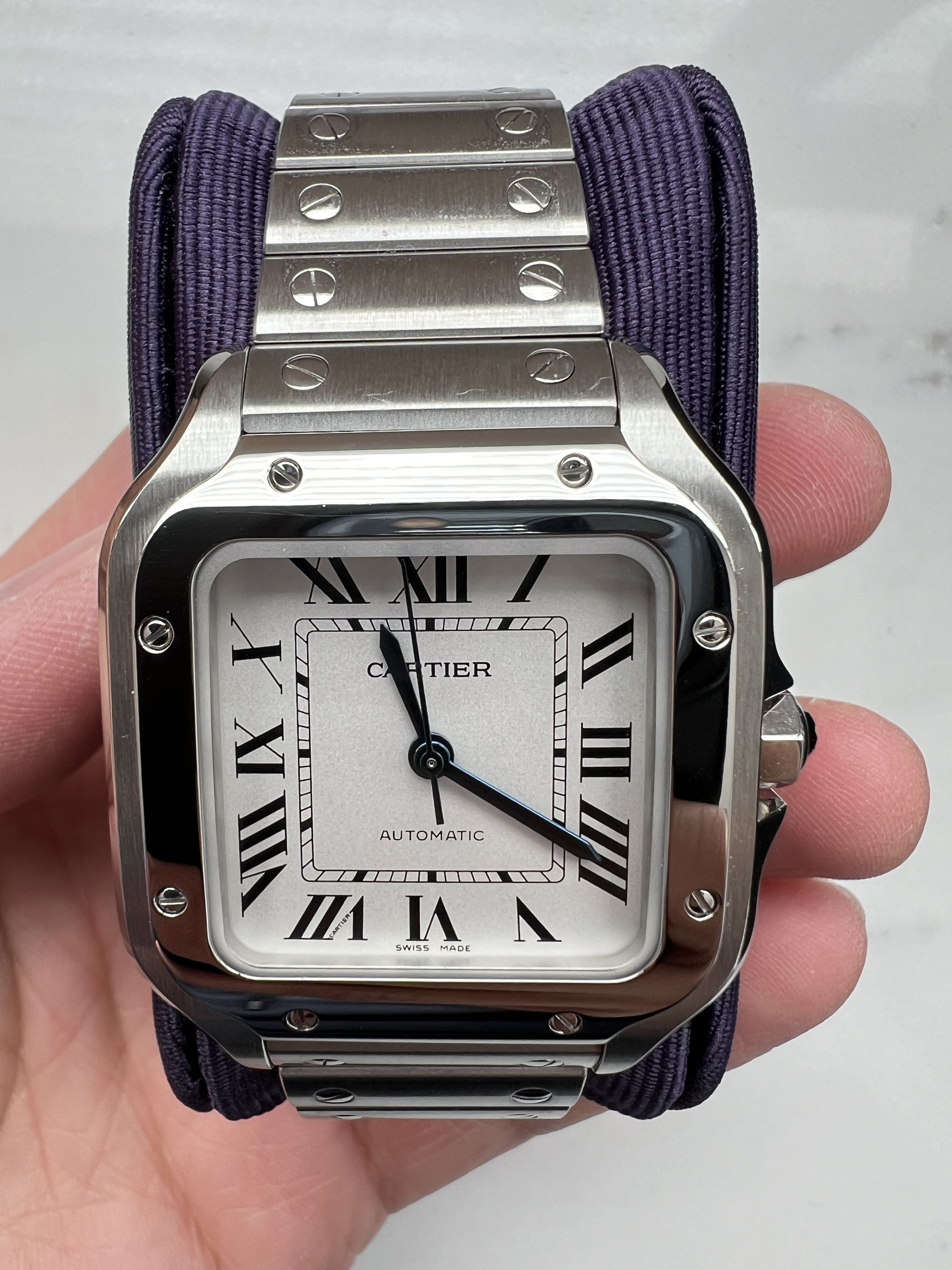 Cartier santos link discount removal