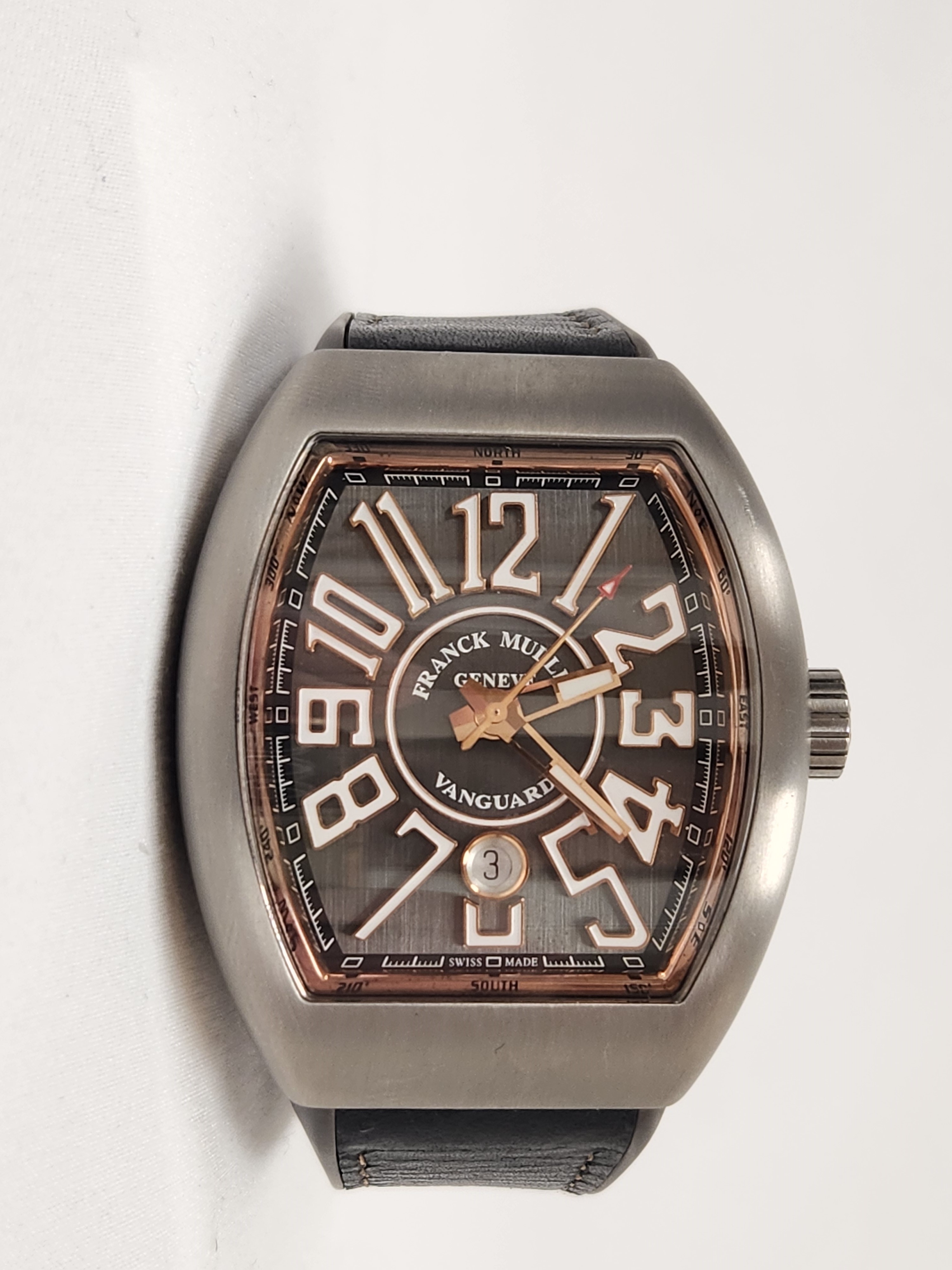 SOLD GF Franck Muller Vanguard Titanium Replica Watch Info