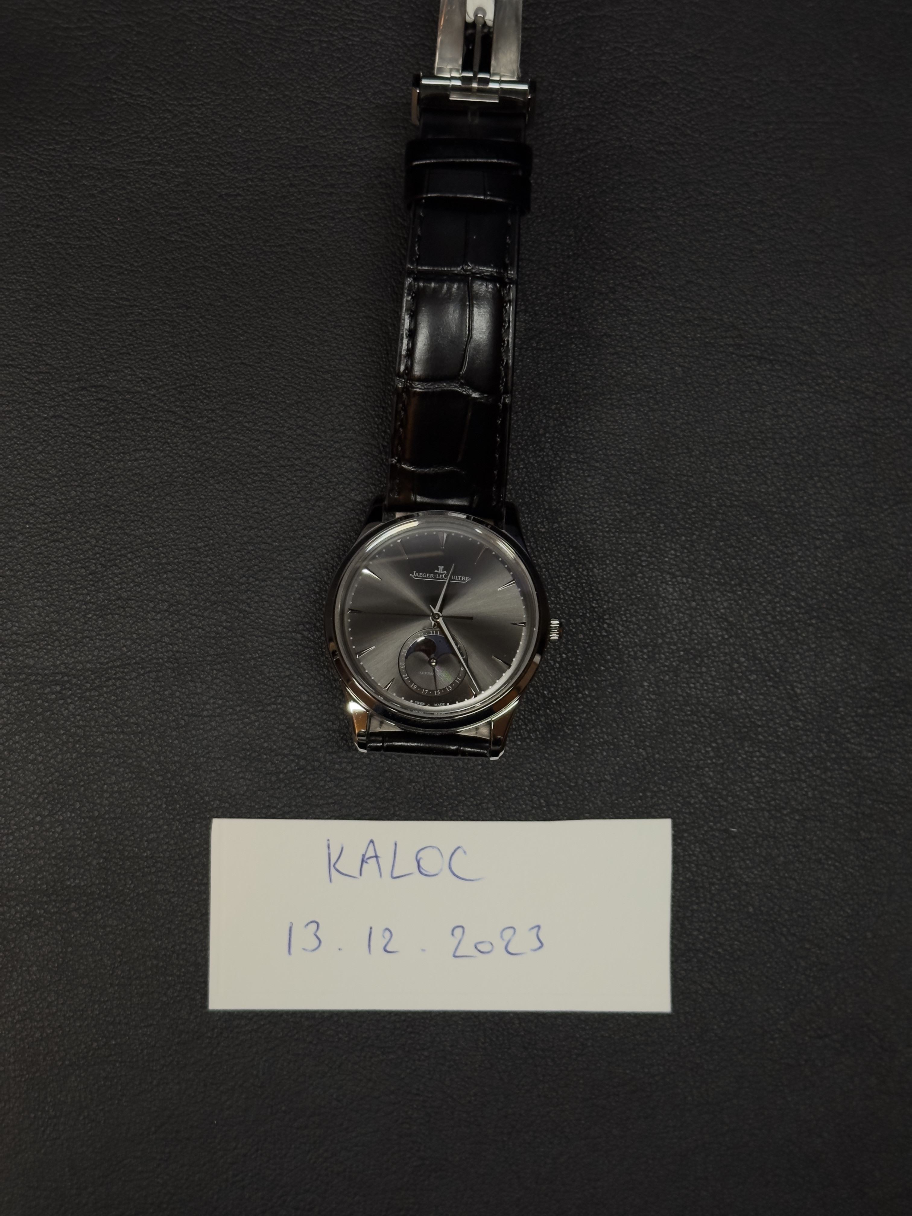 SOLD EU GF Jaeger LeCoultre Moonphase Gray Dial Replica