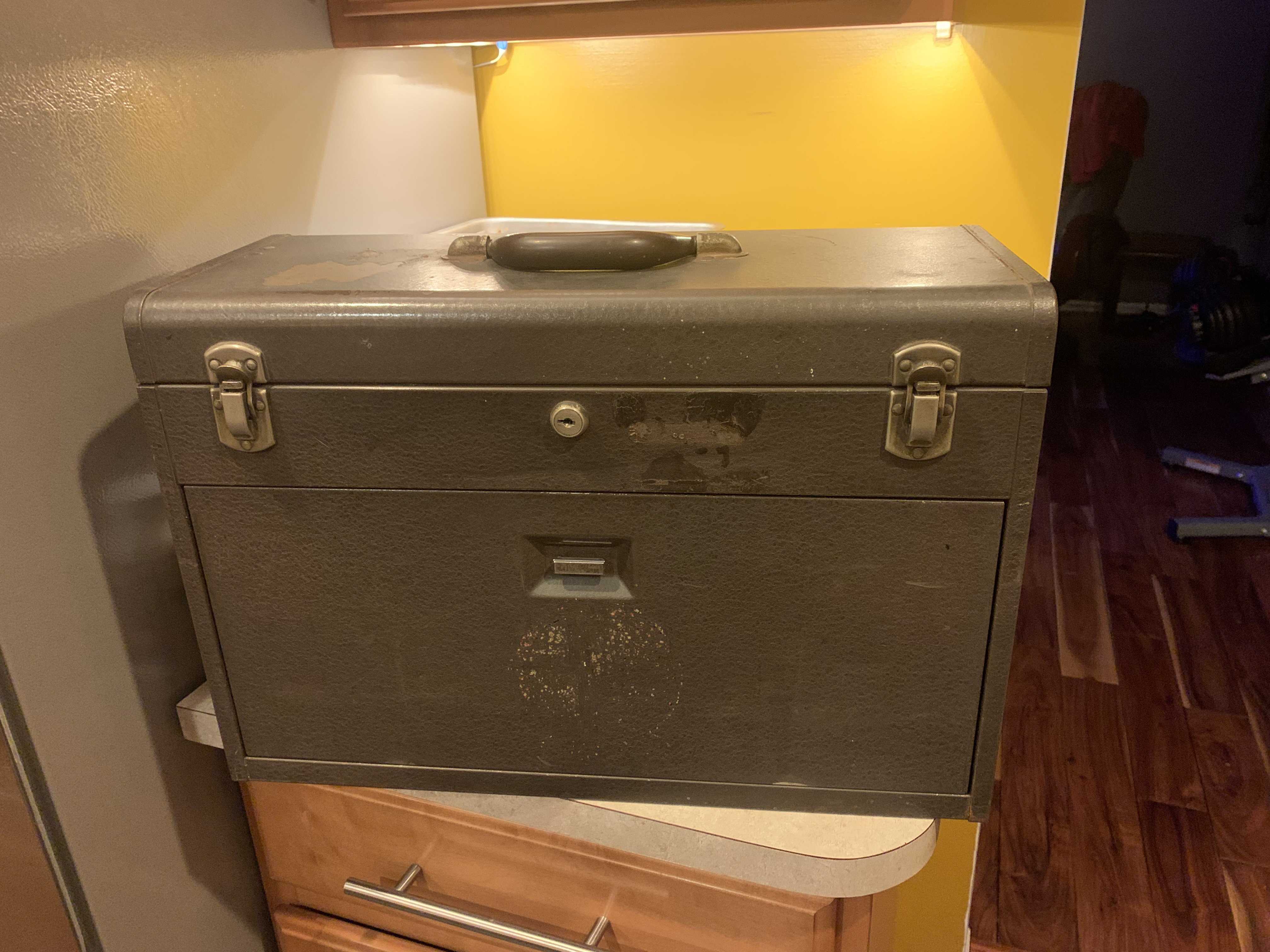 Old School Kennedy Machinist Style Tool Box. - Tool Boxes, Belts