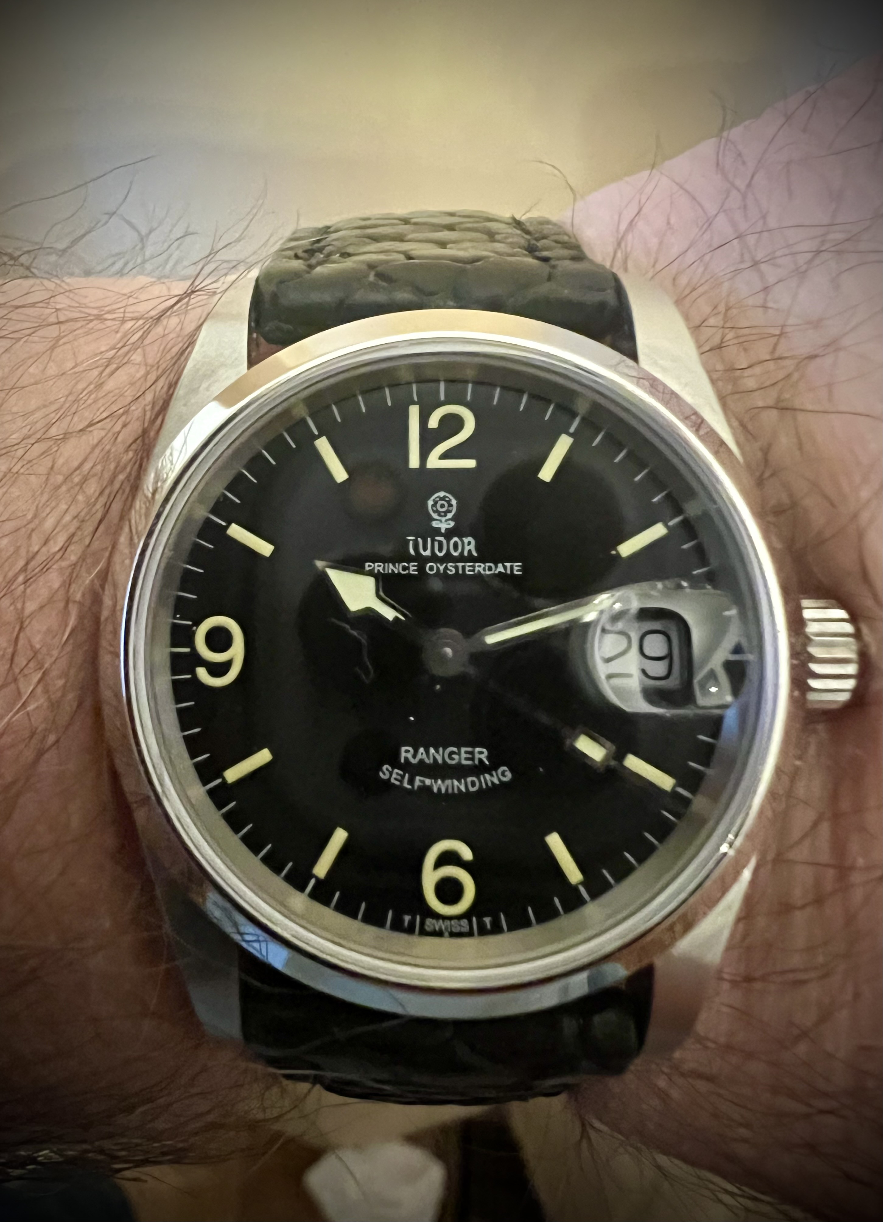 Tudor prince oysterdate discount ranger