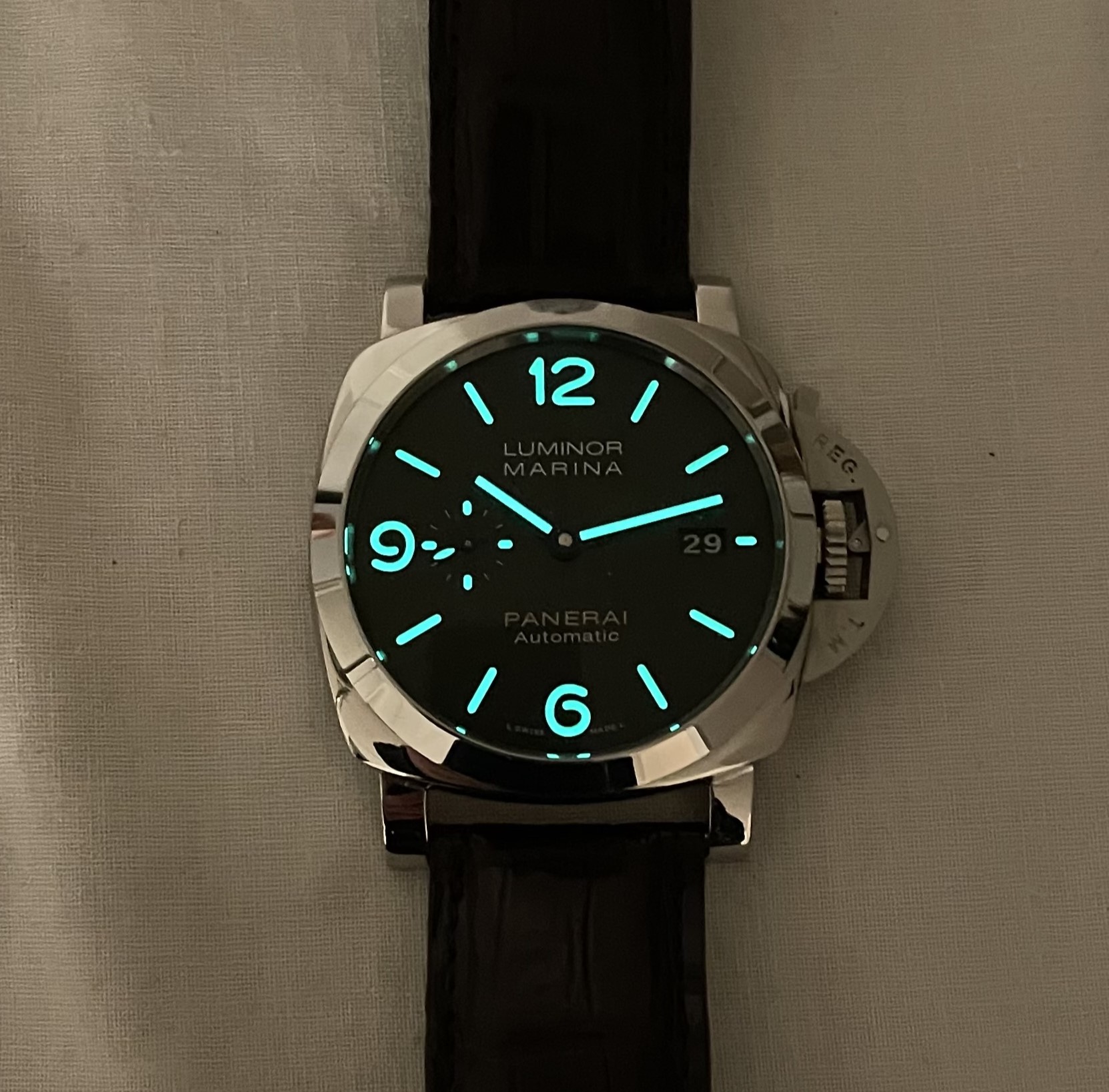 SOLD CONUS VSF Panerai Luminor Marina PAM 1116 Replica