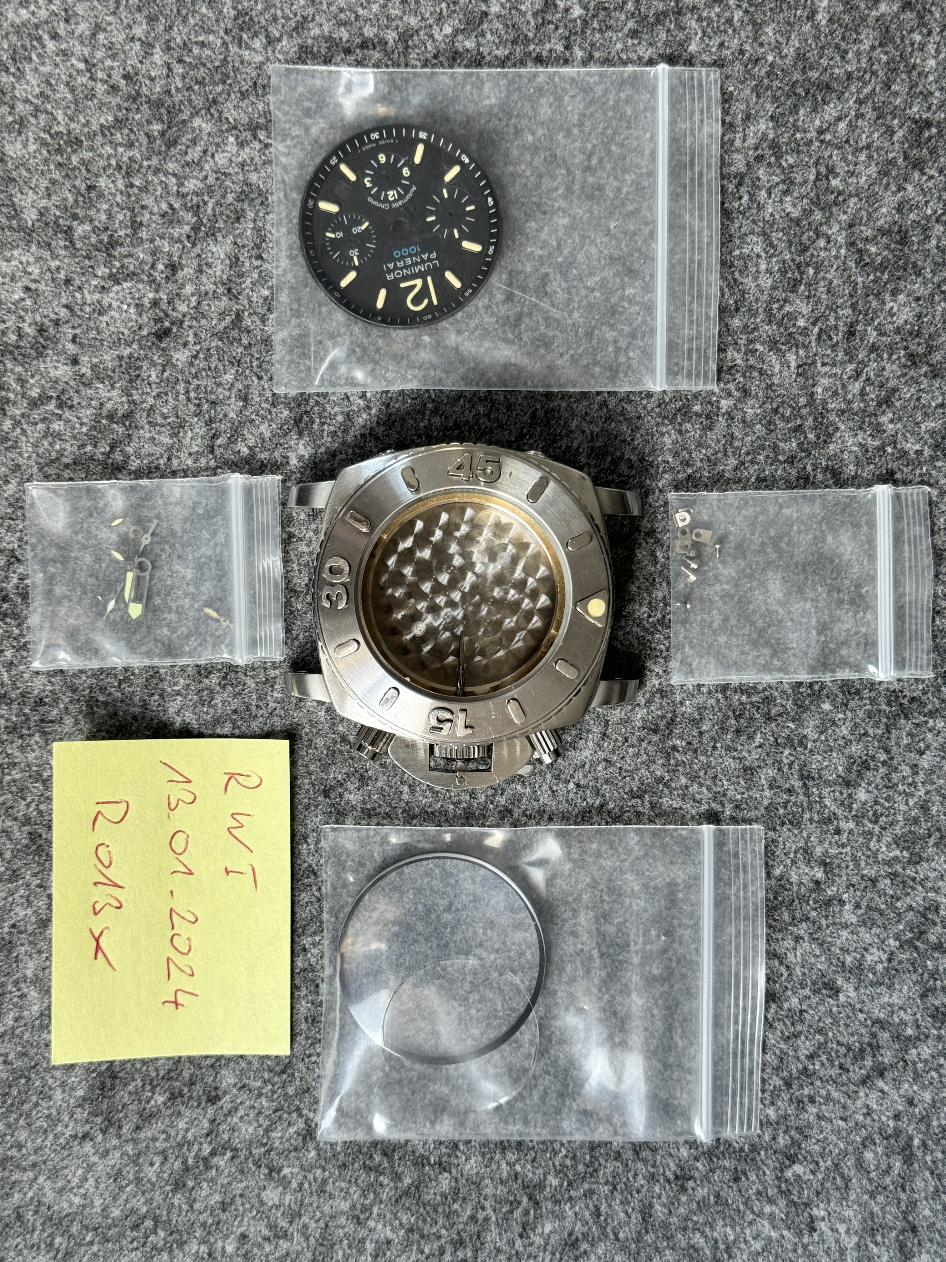 SOLD EU Panerai PAM00187 Parts Replica Watch Info