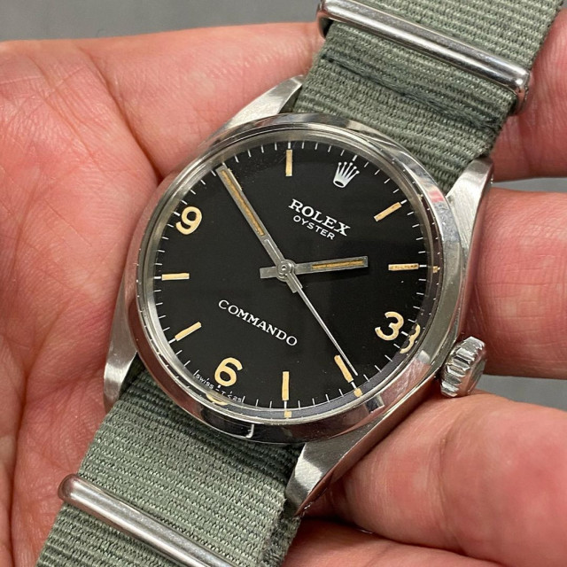 Rolex commando outlet