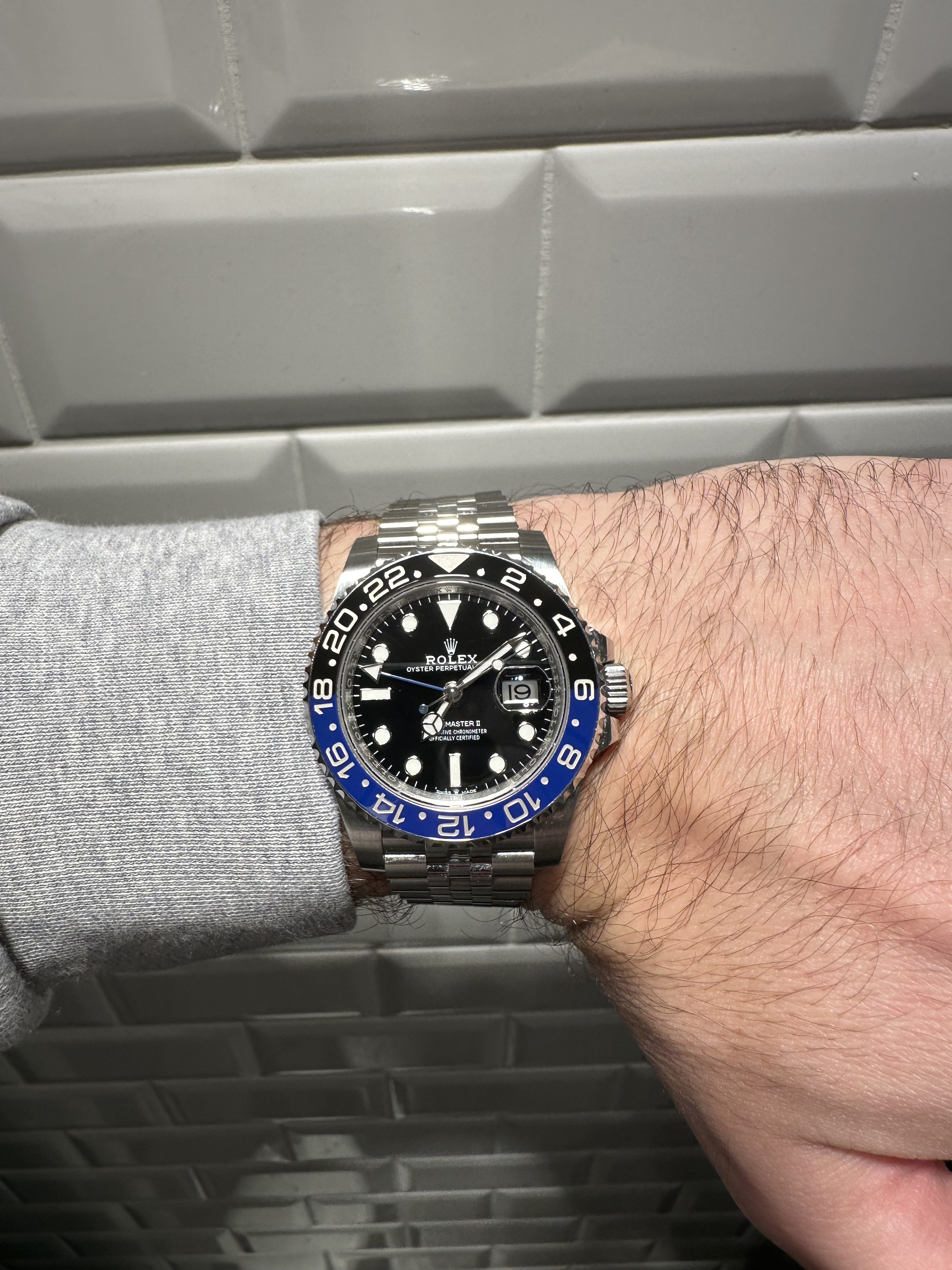 SUPERFRANKEN Rolex 126710BLNR GMTII BATMAN Replica Watch Info