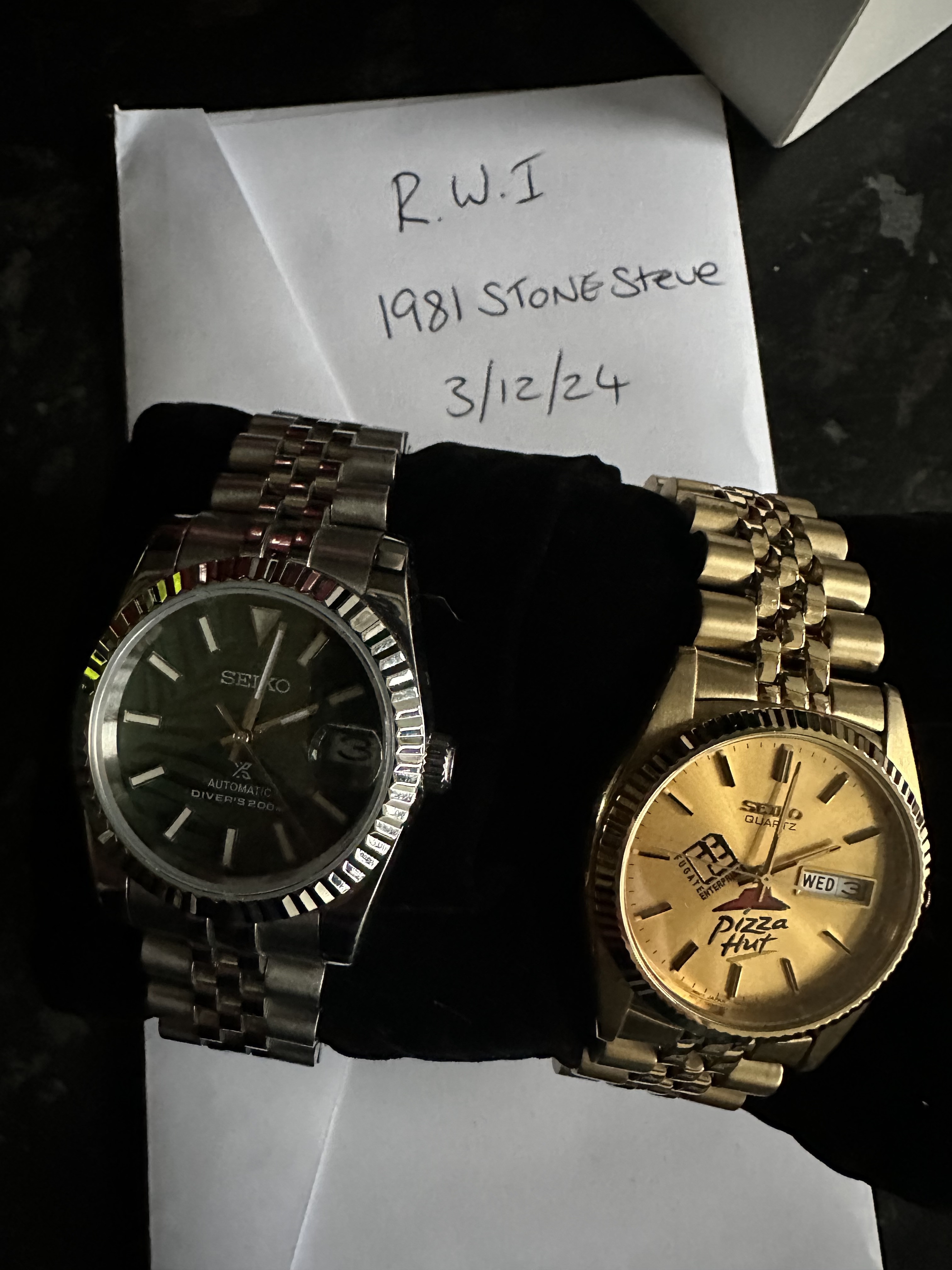 FOR SALE Uk pair seiko 36mm Replica Watch Info