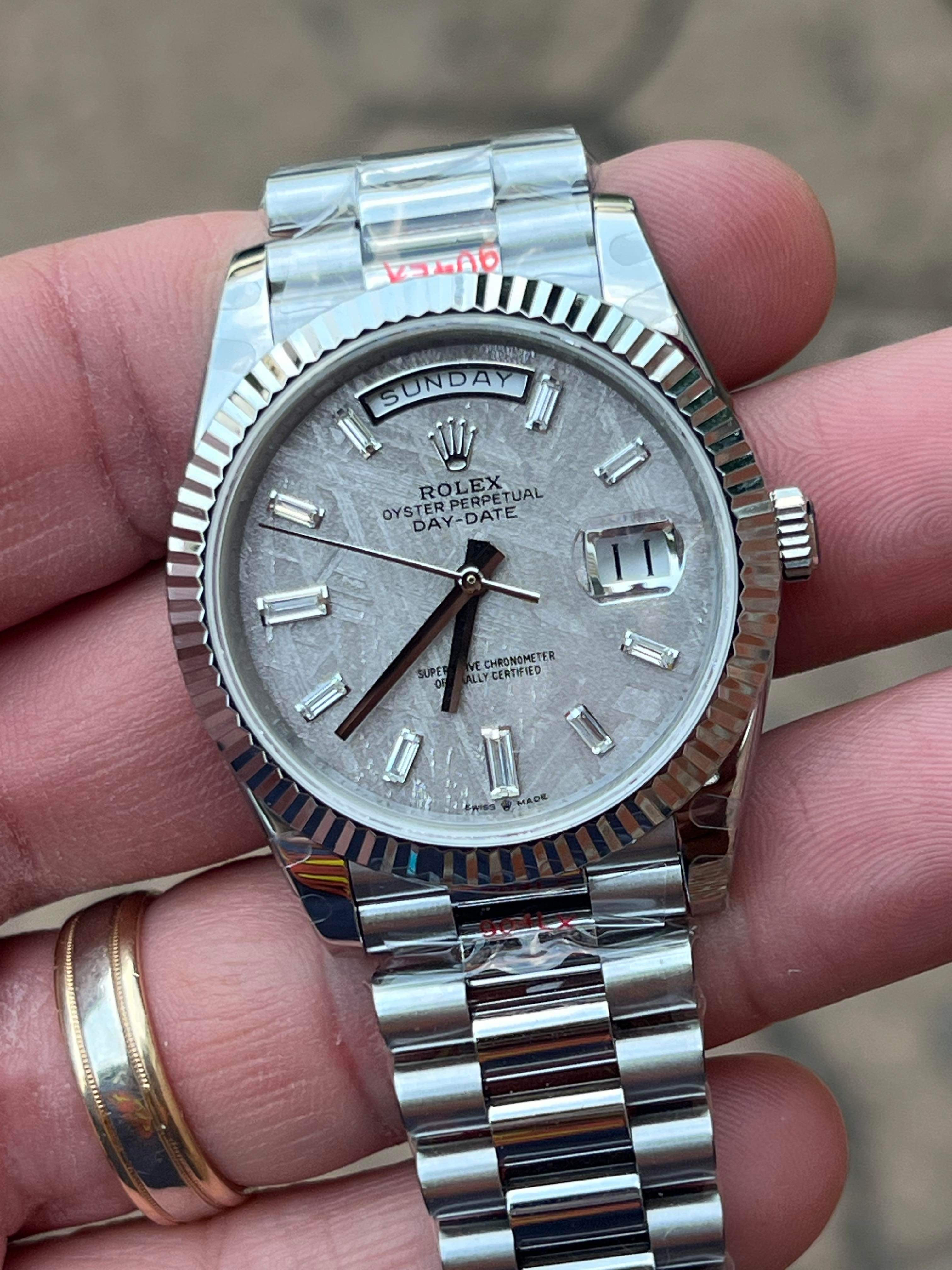 Rolex tungsten best sale watch price