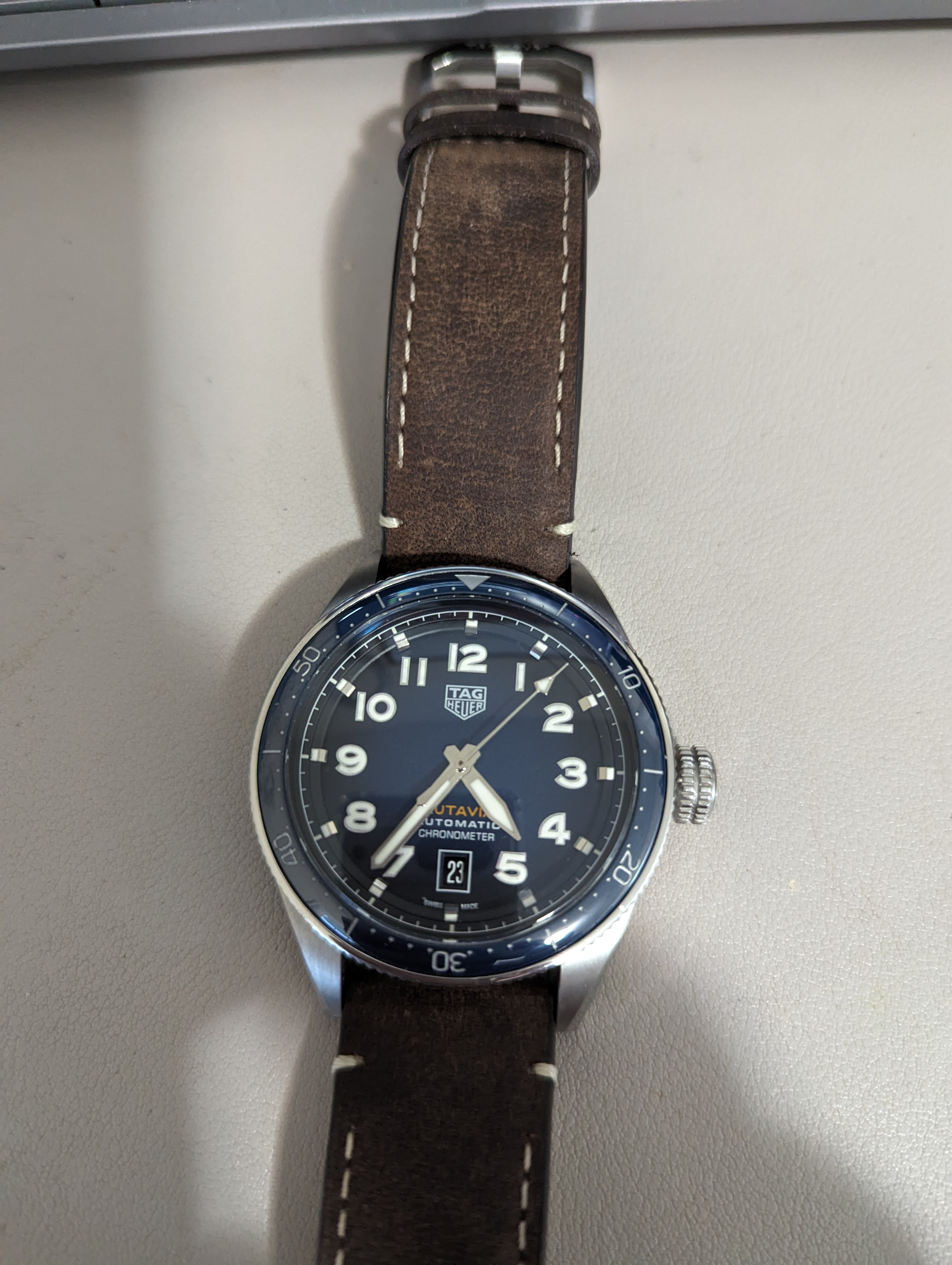 SOLD Kor Autavia with all the usual flaws Replica Watch Info