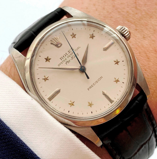 a2342 Rolex Air King Stella Dial 1
