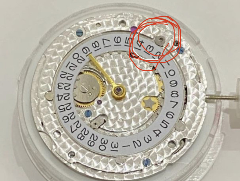 What are the part names of watches?