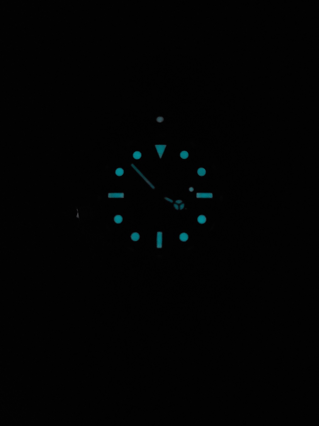 Lume watch clearance hands