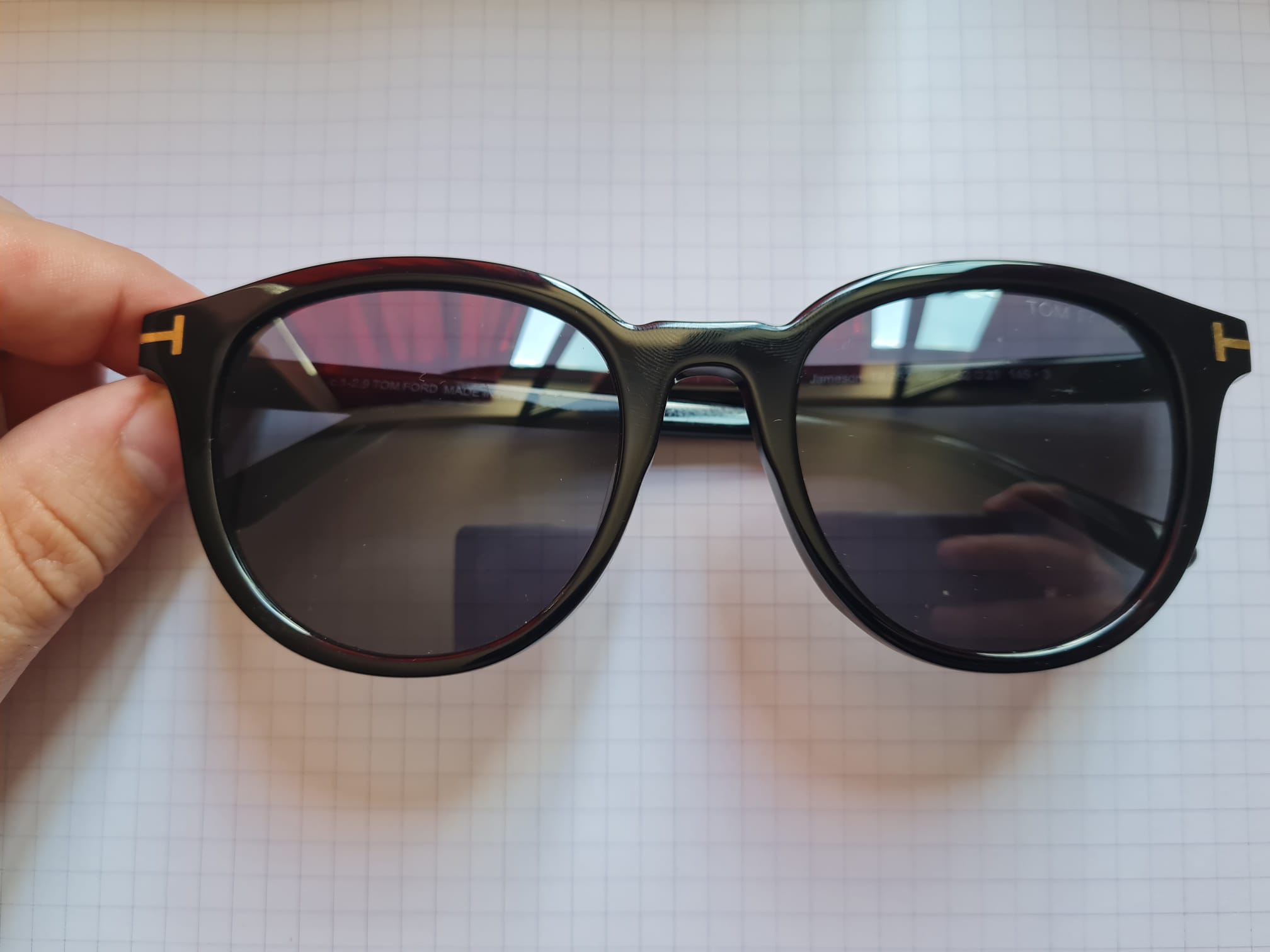 FS: Louis Vuitton Damier Watch Roll & Tom Ford Jameson Sunglasses