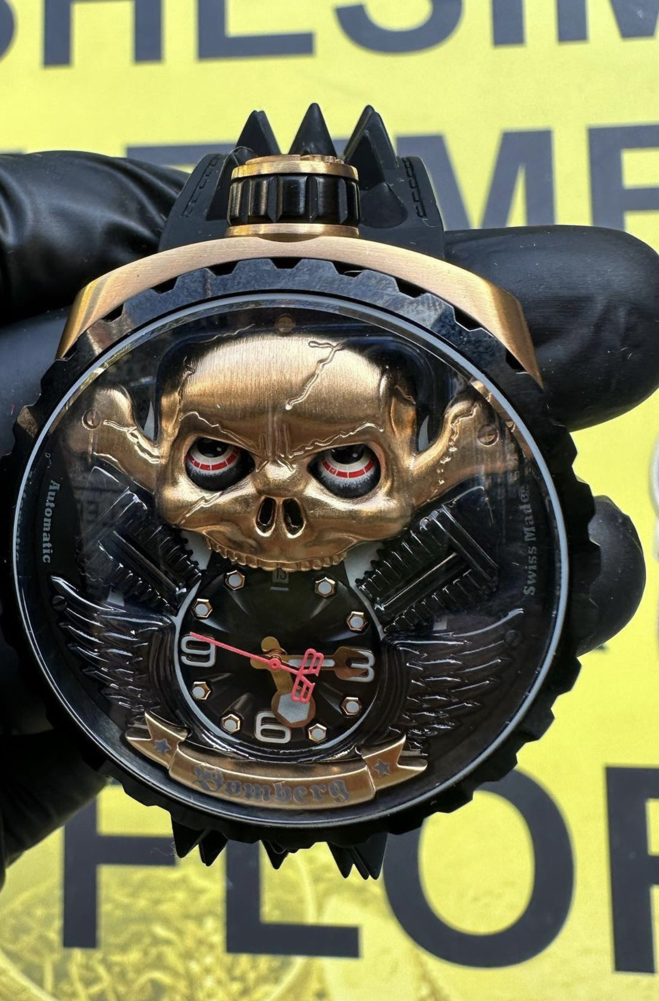 Bomberg best sale skull rider