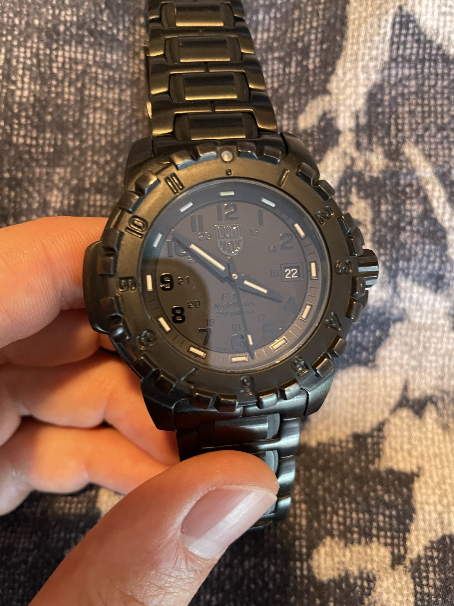 FOR SALE] - Luminox F-117 Nighthawk Blackout Edition | Replica