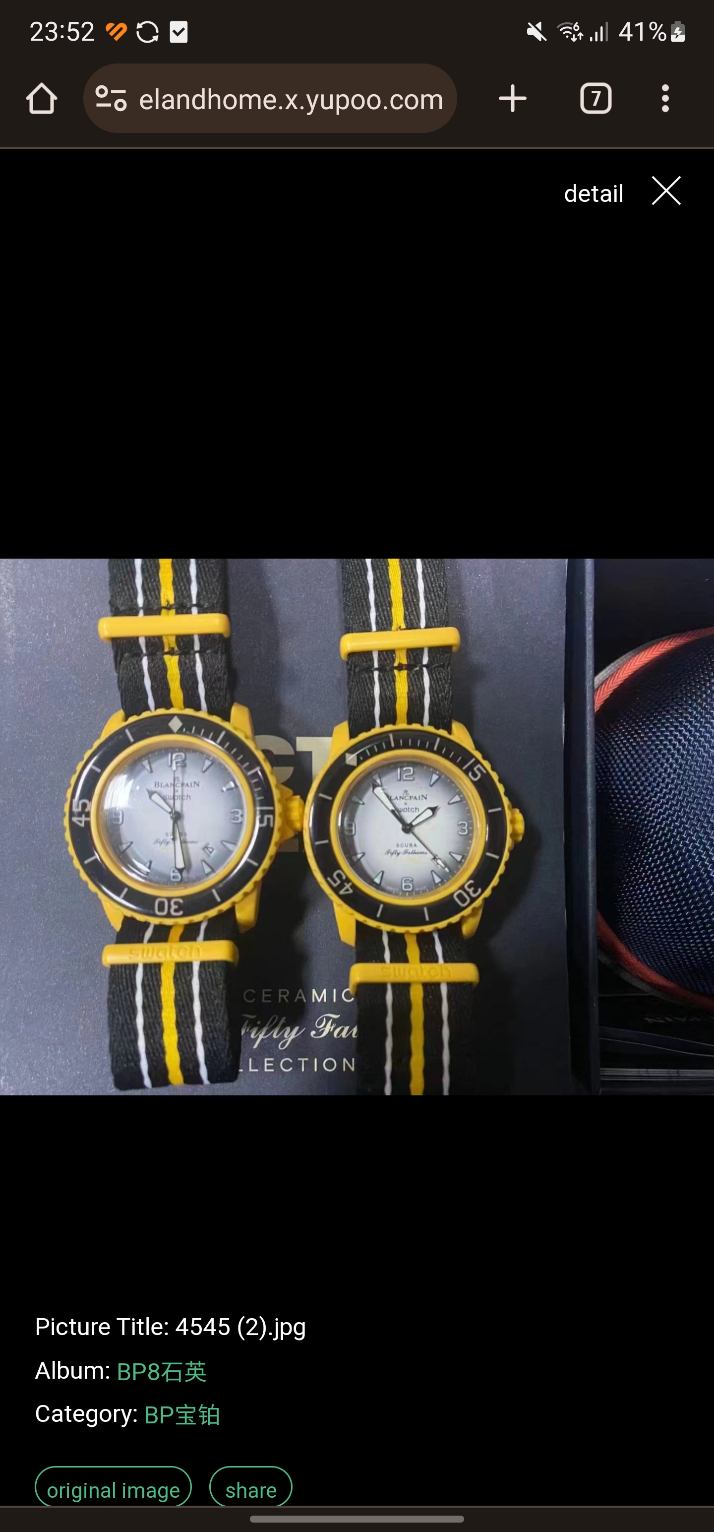 Blancpain x Swatch Rep Replica Watch Info