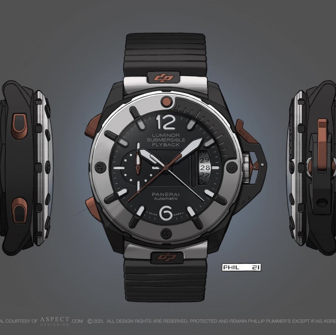 Panerai from the future Replica Watch Info