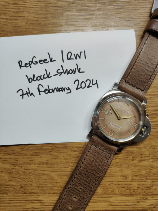 SOLD FS Vintage Panerai 6152 1 Tropical 4 liner 8Giorni