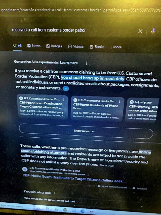 customs scam1