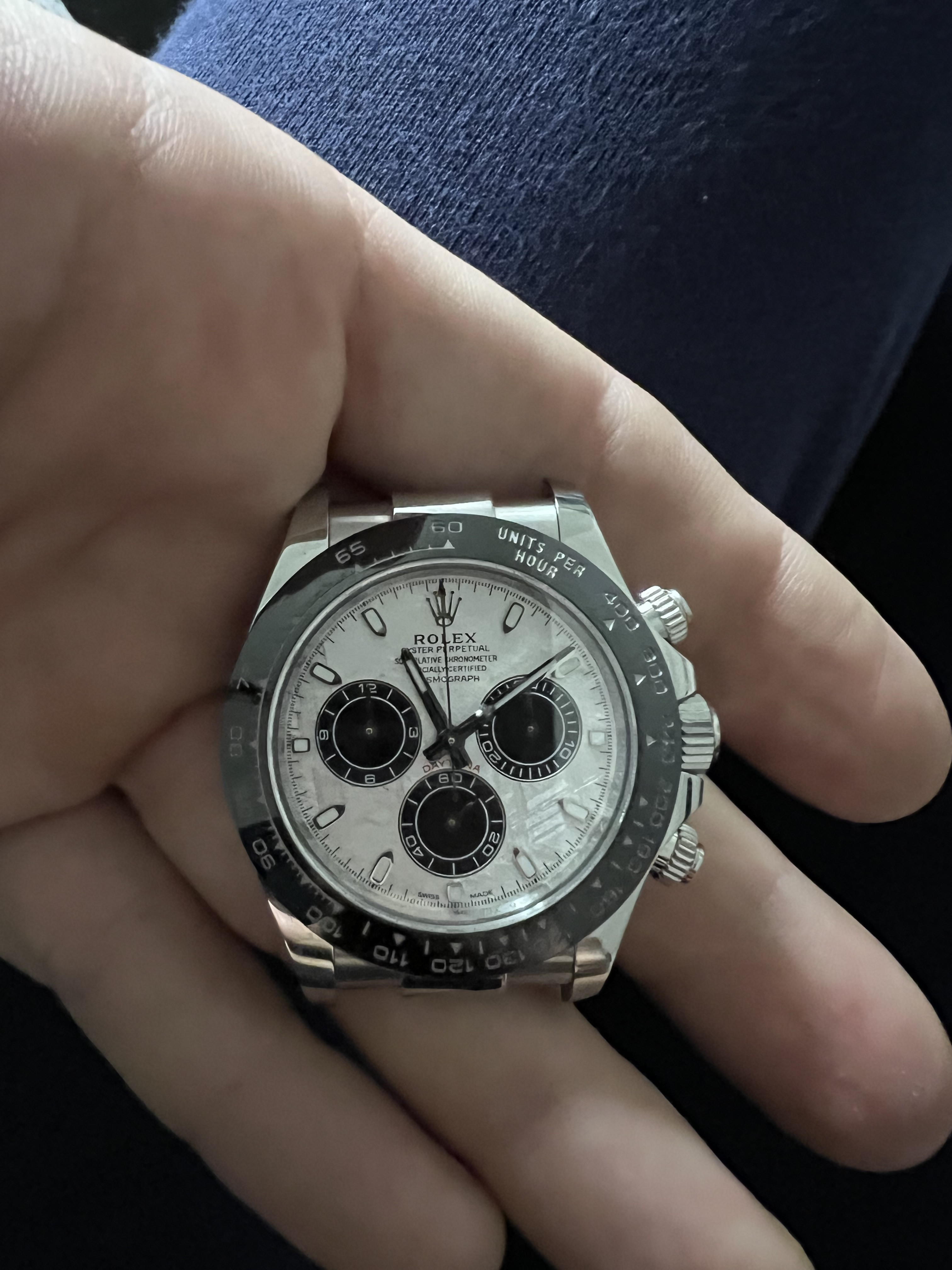 Chronograph on sale second hand