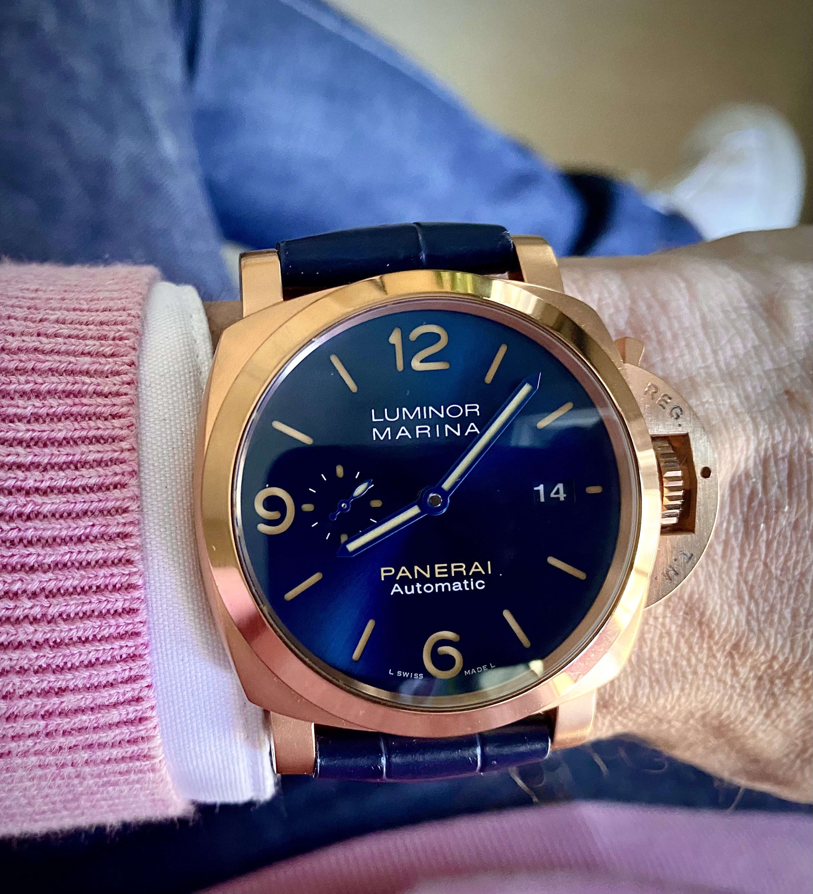 The NEW Panerai wristies thread post your PAM pics here Page