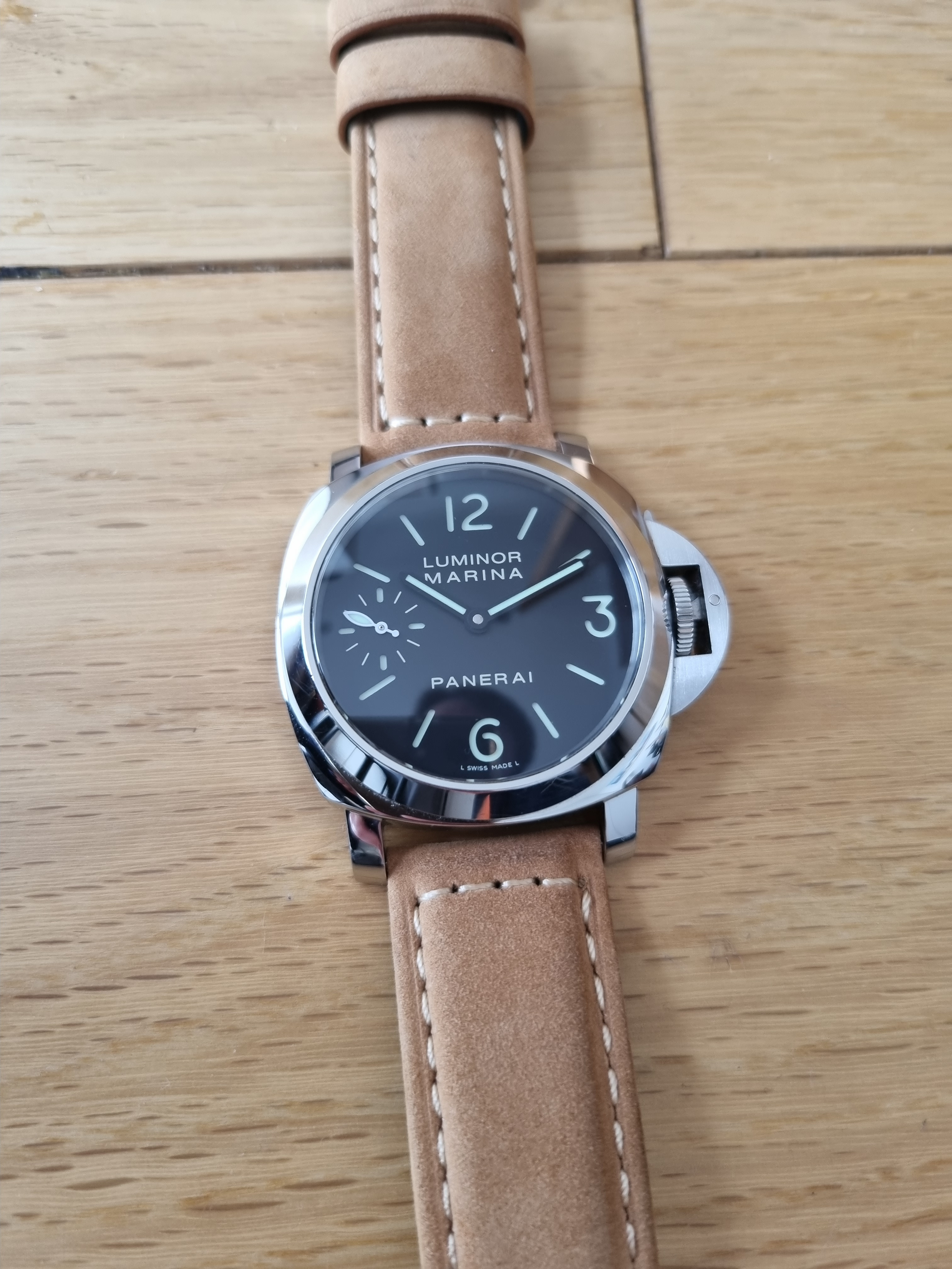 SOLD Panerai PAM 111 with extra straps UK Replica Watch Info