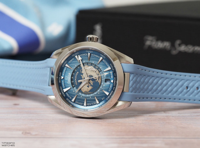 Omega Seamaster Aqua Terra 150M GMT Worldtimer 43mm 001