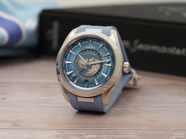 Omega Seamaster Aqua Terra 150M GMT Worldtimer 43mm 004