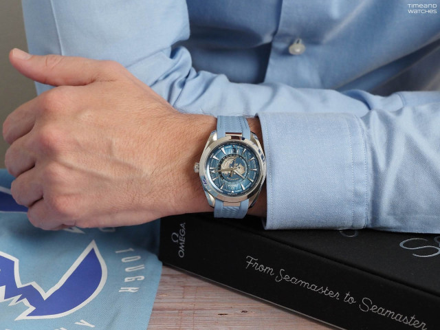 Omega Seamaster Aqua Terra 150M GMT Worldtimer 43mm 021