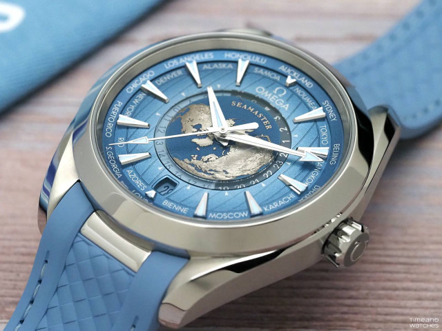 Omega Seamaster Aqua Terra 150M GMT Worldtimer 43mm 016