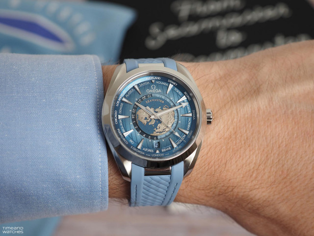 Omega Seamaster Aqua Terra 150M GMT Worldtimer 43mm 018