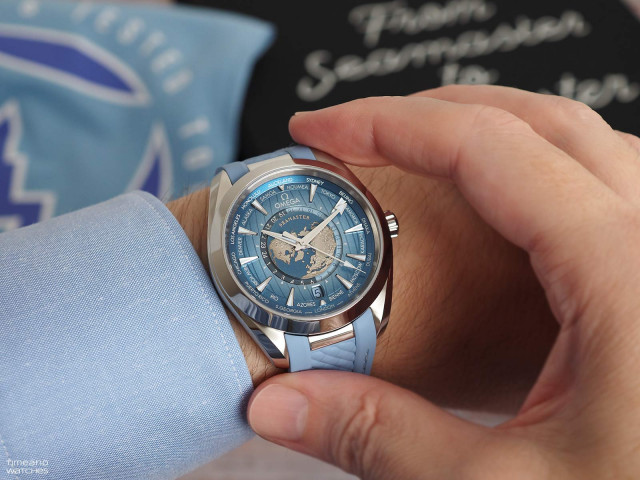 Omega Seamaster Aqua Terra 150M GMT Worldtimer 43mm 019