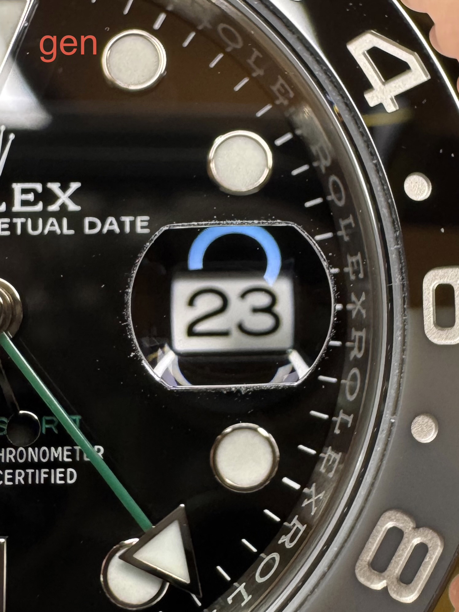 GMT 126710 Clean plus vs Gen  - Ρολόγια Replica