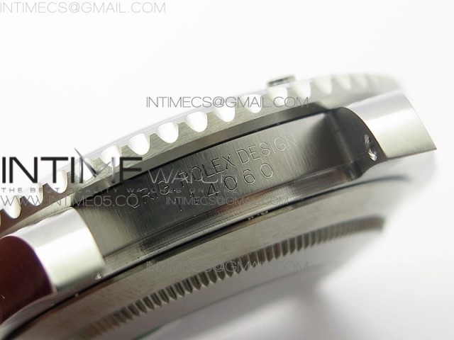 submariner 114060 no date v10 black ceramic 904l noob 1 1 best edition black dial on ss bracelet sa3