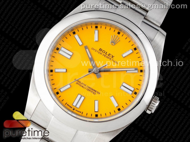 Yellow dial