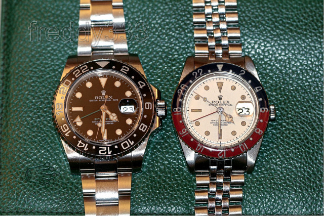 Rolex GMTs 116710LN & 6542 002+1