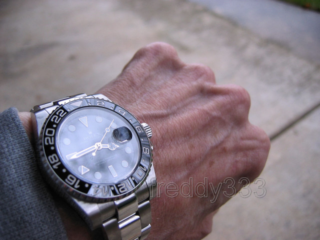Andrew's 116710LN gen crystal installed first wristie 001+1