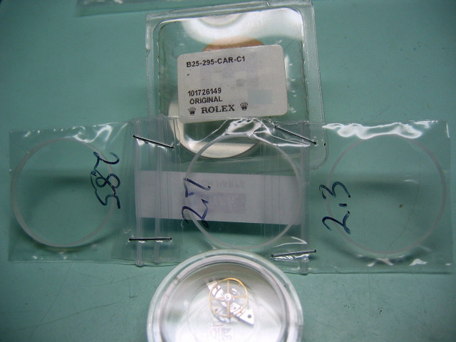 Andrew's 116710LN gen & clark's crystal gaskets